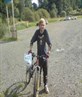 me in scotland rideing on my old bike hehe
