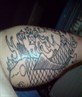 new tattoo half done