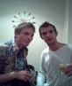 Me (right) n Sharmz