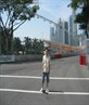 The Padang Singapore grandstand F1