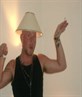 lol me as a lampshade dont ask lol
