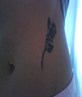 tat on my abs