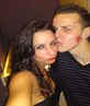 me and leanne a bit drunk in the gale toilets