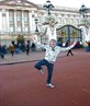 me dancing outside buckingham palace ha