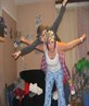 me and sara flying!! x