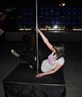 learning to pole dance