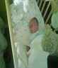 asleep in his crib