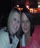 me n my mate laura on a nite out