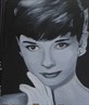 Audrey Hepburn, oil on canvas