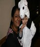 me and son as sheep in nativity play