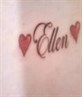 Tattoo Number 1 (Daughters Name)