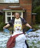 me and my snow freind...