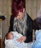 My an My little nephew, when he was a day old