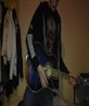 posing with guitar (i cant play)