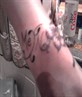 Tattoo =D.. Says Forget Me Not =) x