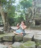 Flute playing... Ankor Wat