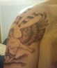 unfinished, icarus flying infront of the sun
