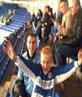 Me and Lee at the footy (Reading fc)
