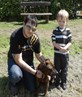 Me and My son Cody and are pet dog Aero