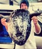 Me holding sun fish