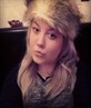 Fluffy hat! And pout! ;)