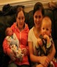 My 2 daughter and 2 grankids