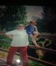 When i was younger with my nan