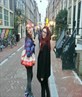 Me and Vicky in Amsterdam