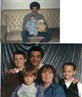 im the baby in top pic, oldest kid in second 