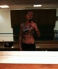 working the abs at the gym lol