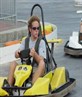 sexy me driving a go kart in florida