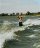 Me wakeboarding . . popin' a wheelie ;)