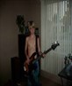 me playing my old bass