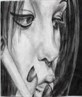 drawing i did of my ex 2 wks b4 she died