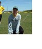 me playing footy in goal last season