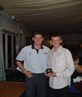 this is me wit mike hussey im on the right 
