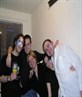 my friends and me after the match...