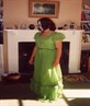 Me in my lettuce dress lol! Argh!