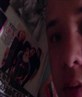 me next to the distillers photos in my room