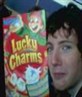 YOU'LL NEVER GET MY LUCKY CHARMS! bad pic :(