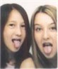 lara & me in a photobooth