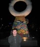 Giant Donut Sculpture, outside Crown Casino.