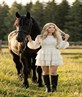 out with horse