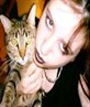me and my cat spanky...