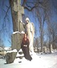Me in elmwood cemetery in detroit michigan