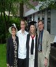 me n my family at sisters graduation
